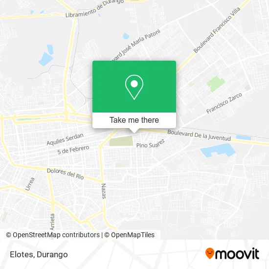 Elotes map