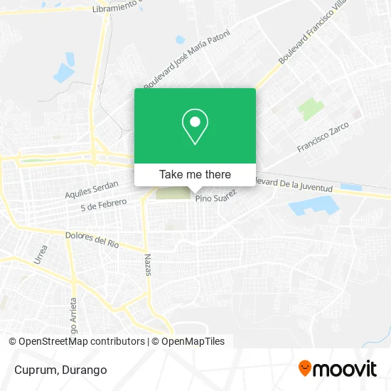 Cuprum map