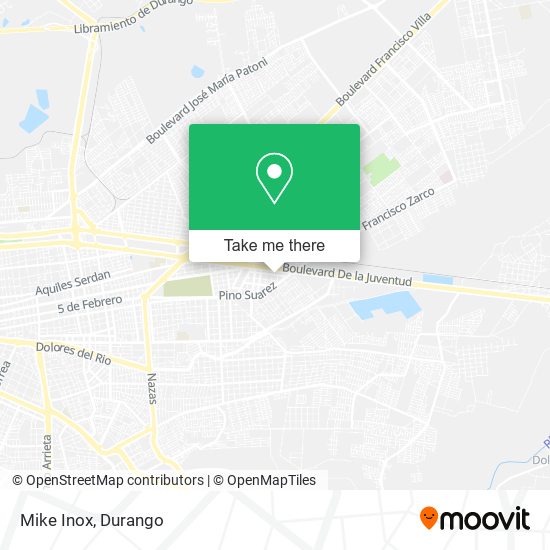 Mapa de Mike Inox
