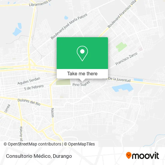 Consultorio Médico map