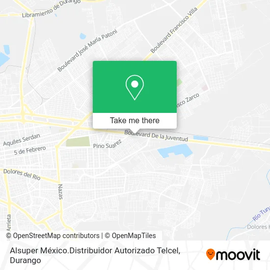 Alsuper México.Distribuidor Autorizado Telcel map