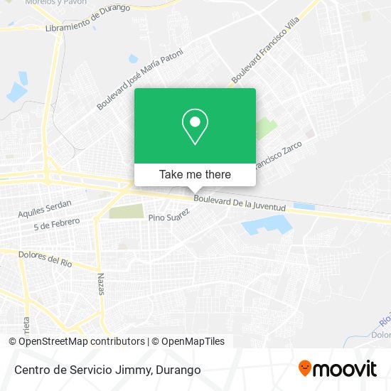 Centro de Servicio Jimmy map