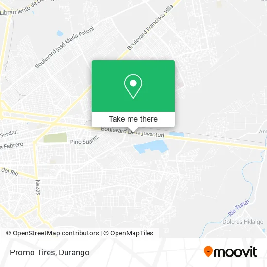 Promo Tires map
