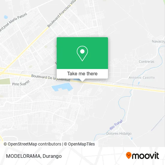 MODELORAMA map