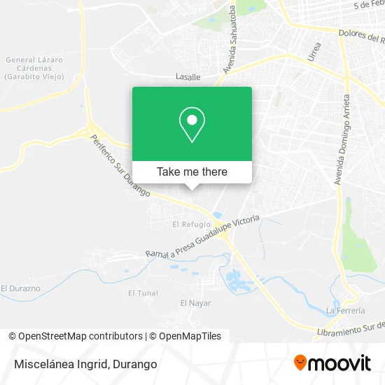 Mapa de Miscelánea Ingrid