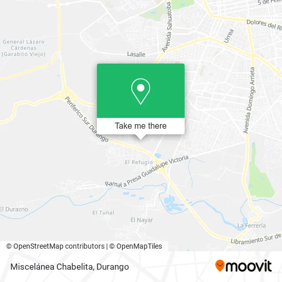 Mapa de Miscelánea Chabelita