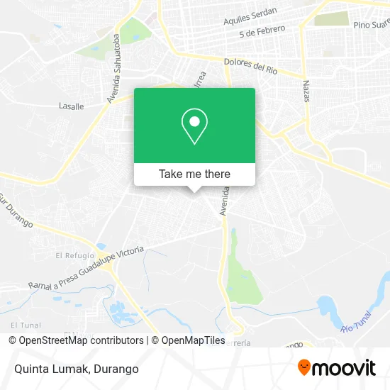 Quinta Lumak map