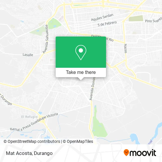 Mapa de Mat Acosta