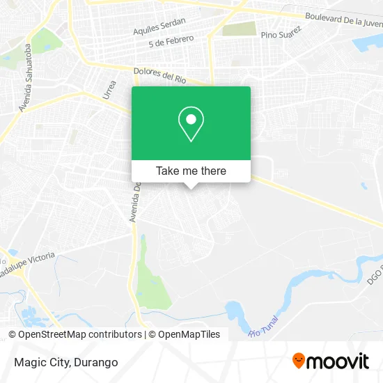 Mapa de Magic City