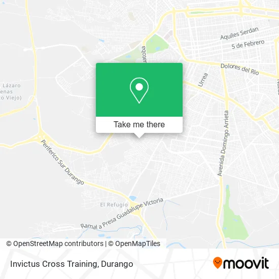 Invictus Cross Training map