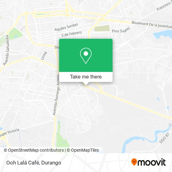 Mapa de Ooh Lalá Café