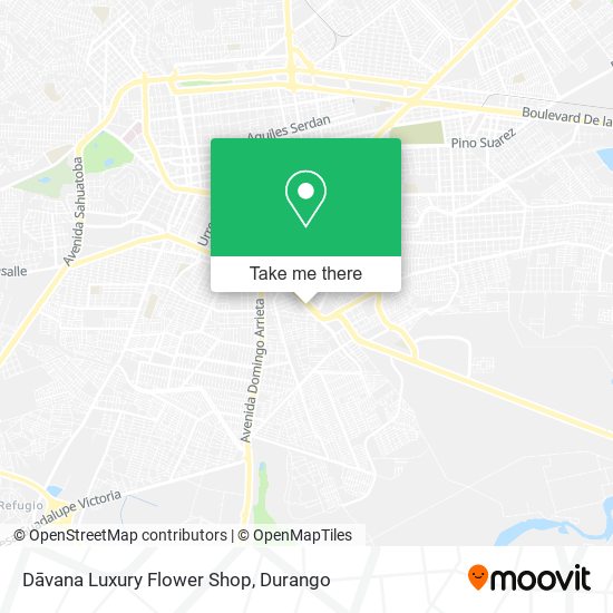 Dāvana Luxury Flower Shop map