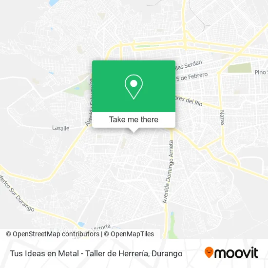 Mapa de Tus Ideas en Metal - Taller de Herrería