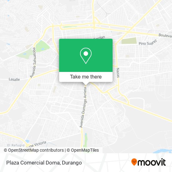 Plaza Comercial Doma map