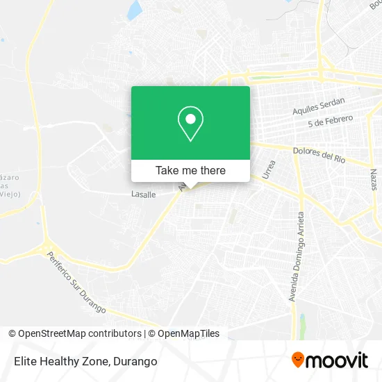 Elite Healthy Zone map
