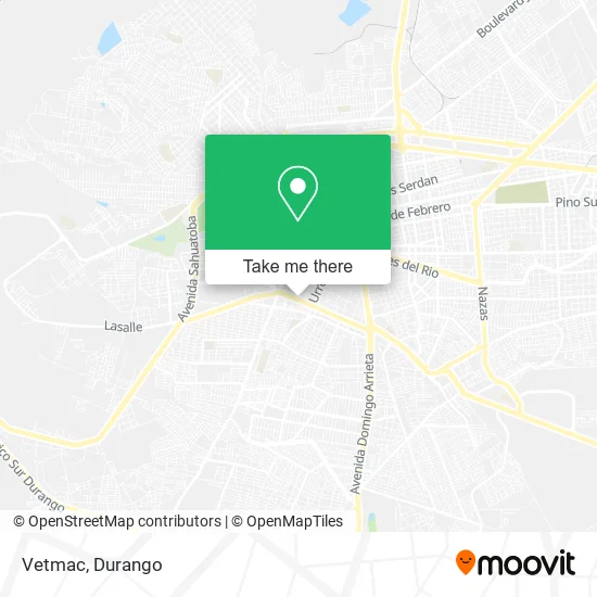 Vetmac map