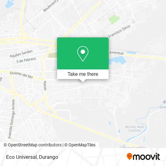 Eco Universal map