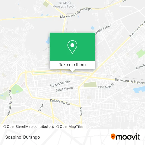 Scapino map