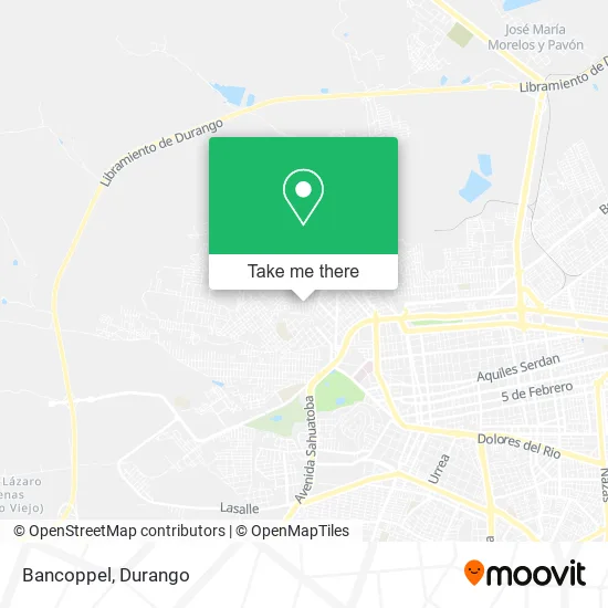 Bancoppel map
