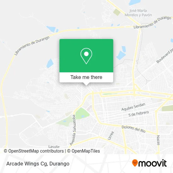 Arcade Wings Cg map