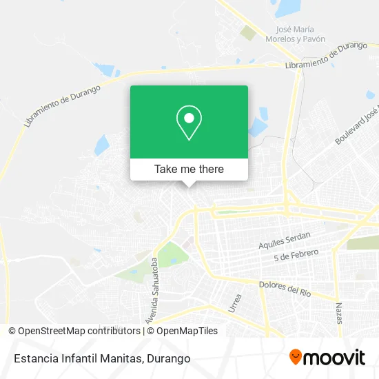 Estancia Infantil Manitas map