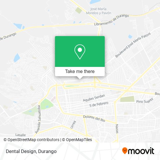 Mapa de Dental Design