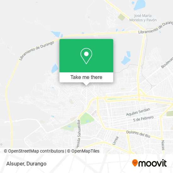 Alsuper map