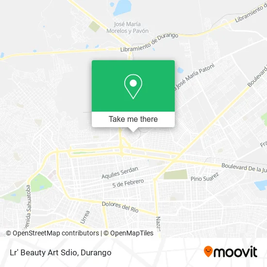 Mapa de Lr' Beauty Art Sdio