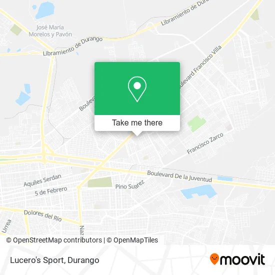 Mapa de Lucero's Sport