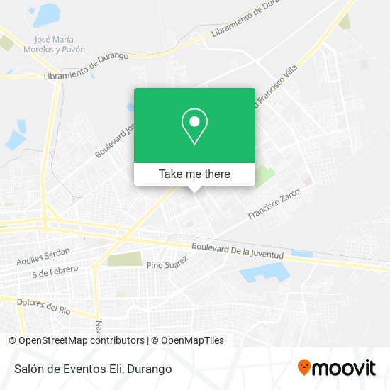 Salón de Eventos Eli map