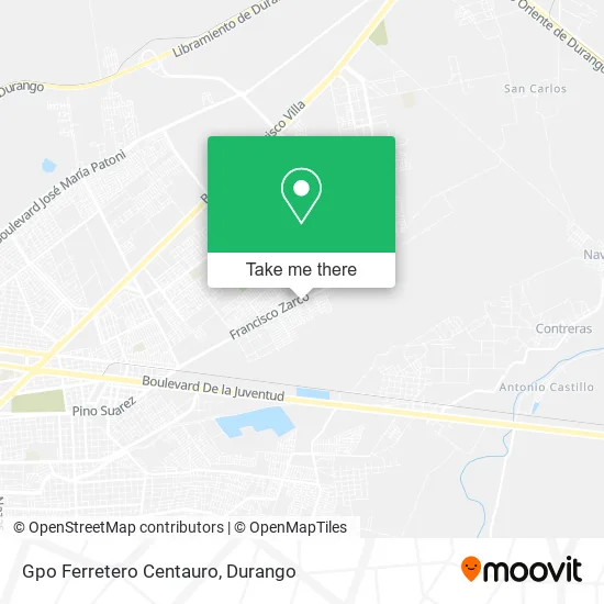 Mapa de Gpo Ferretero Centauro