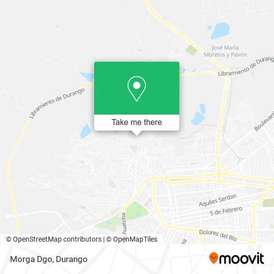 Mapa de Morga Dgo