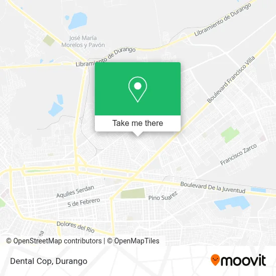 Dental Cop map