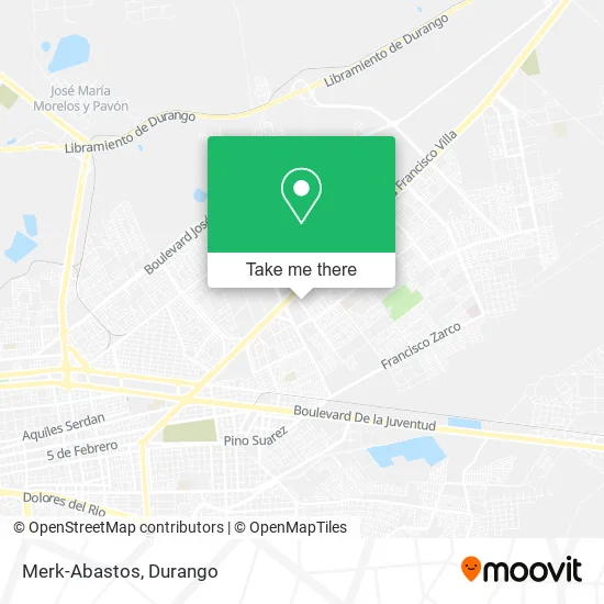 Merk-Abastos map