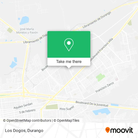 Mapa de Los Dogos