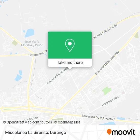 Mapa de Miscelánea La Sirenita