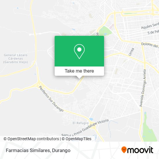 Farmacias Similares map