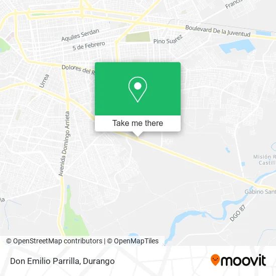 Mapa de Don Emilio Parrilla
