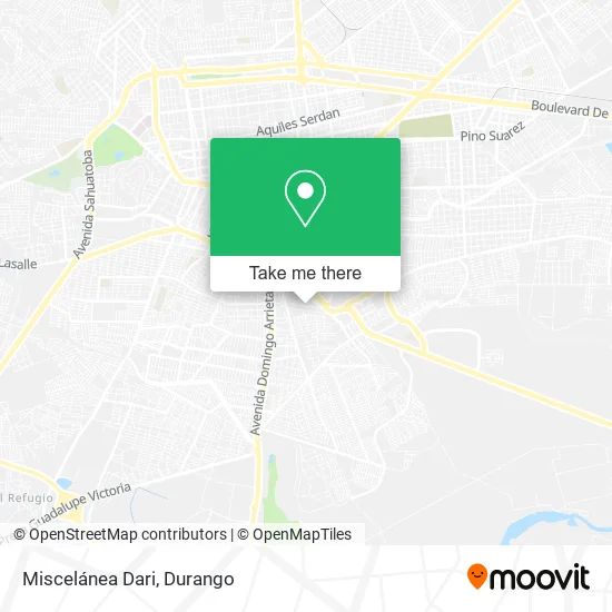 Mapa de Miscelánea Dari