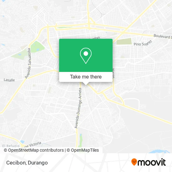 Mapa de Cecibon