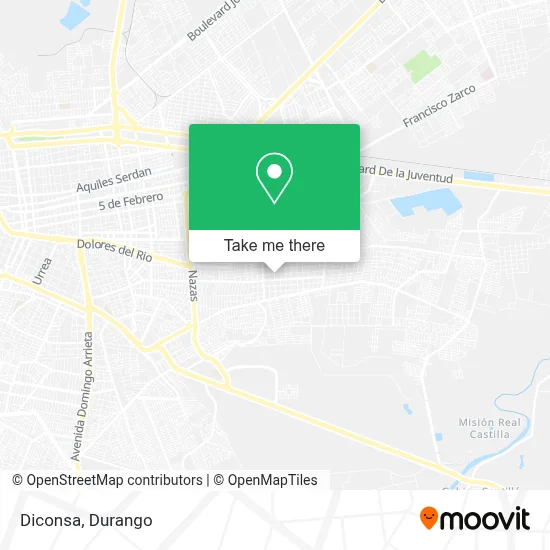 Diconsa map