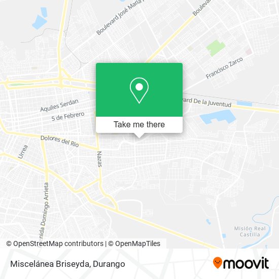 Miscelánea Briseyda map