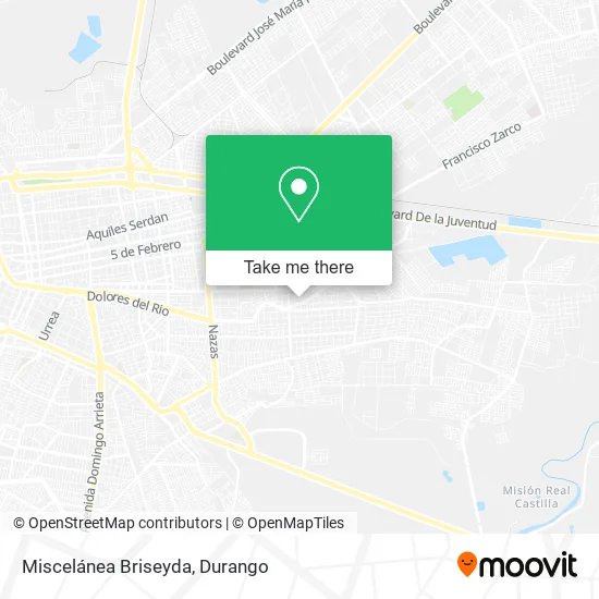 Mapa de Miscelánea Briseyda