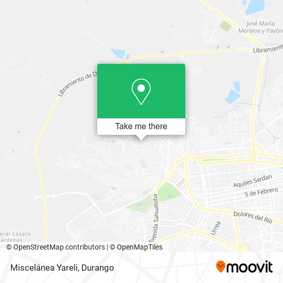 Mapa de Miscelánea Yareli