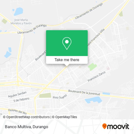 Banco Multiva map