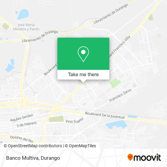 Banco Multiva map