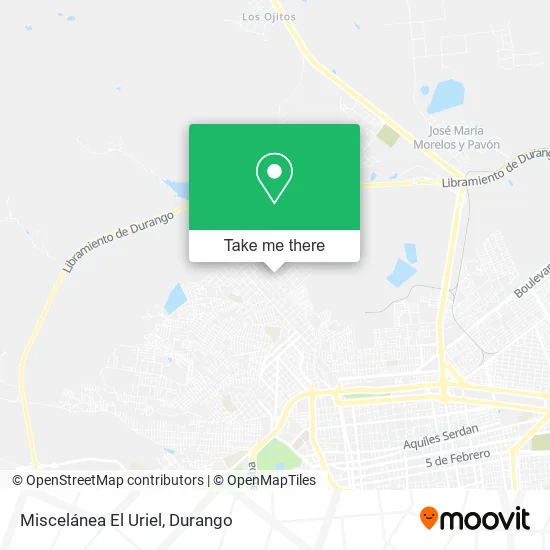 Mapa de Miscelánea El Uriel