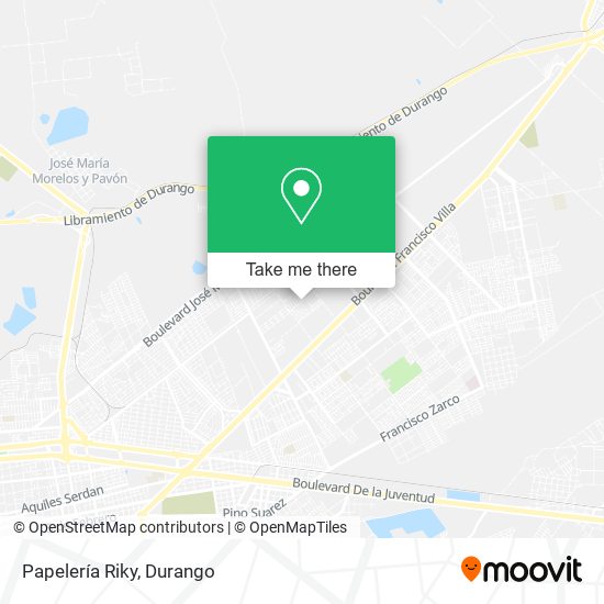 Mapa de Papelería Riky