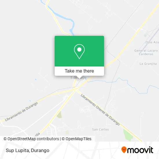 Mapa de Sup Lupita