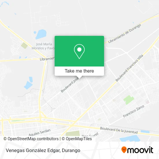 Mapa de Venegas González Edgar
